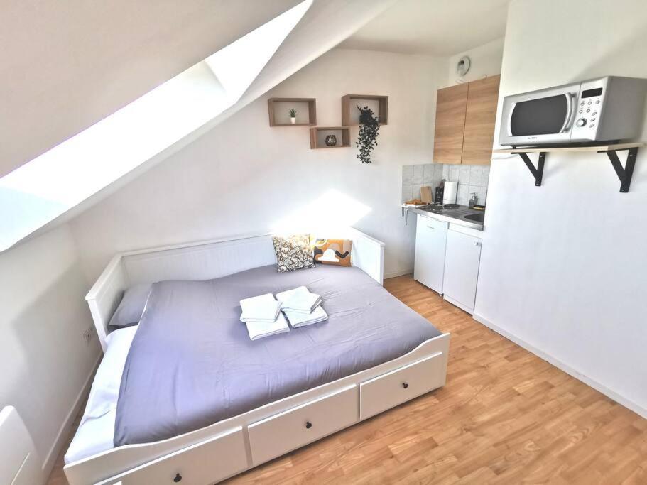 Studio Cosy Au Coeur De Реймс Экстерьер фото